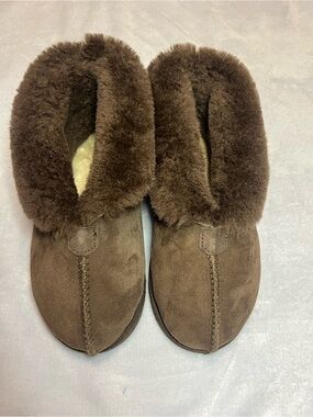 UGG Australia Chestnut  Suede Shearling Ankle Boots